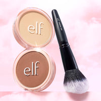 e.l.f. Flawless Face Brush, Vegan Makeup Tool For Flawlessly Contouring & Defining With Powder, Blush & Bronzer, Made With Cruelty-Free Bristles