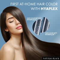 ThriveCo Natural Black 5-Minute Coloring Shampoo | 100% Grey Coverage - 20ml X 4 | Ammonia-Free | Infused with Hyaplex™ | Hydrates Hair & Delivers Deep, Long-Lasting Color | 80 ML
