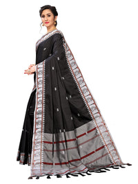 Regolith Designer Sarees for women banarasi silk saree with fancy saree Un-stitched blouse Pieces