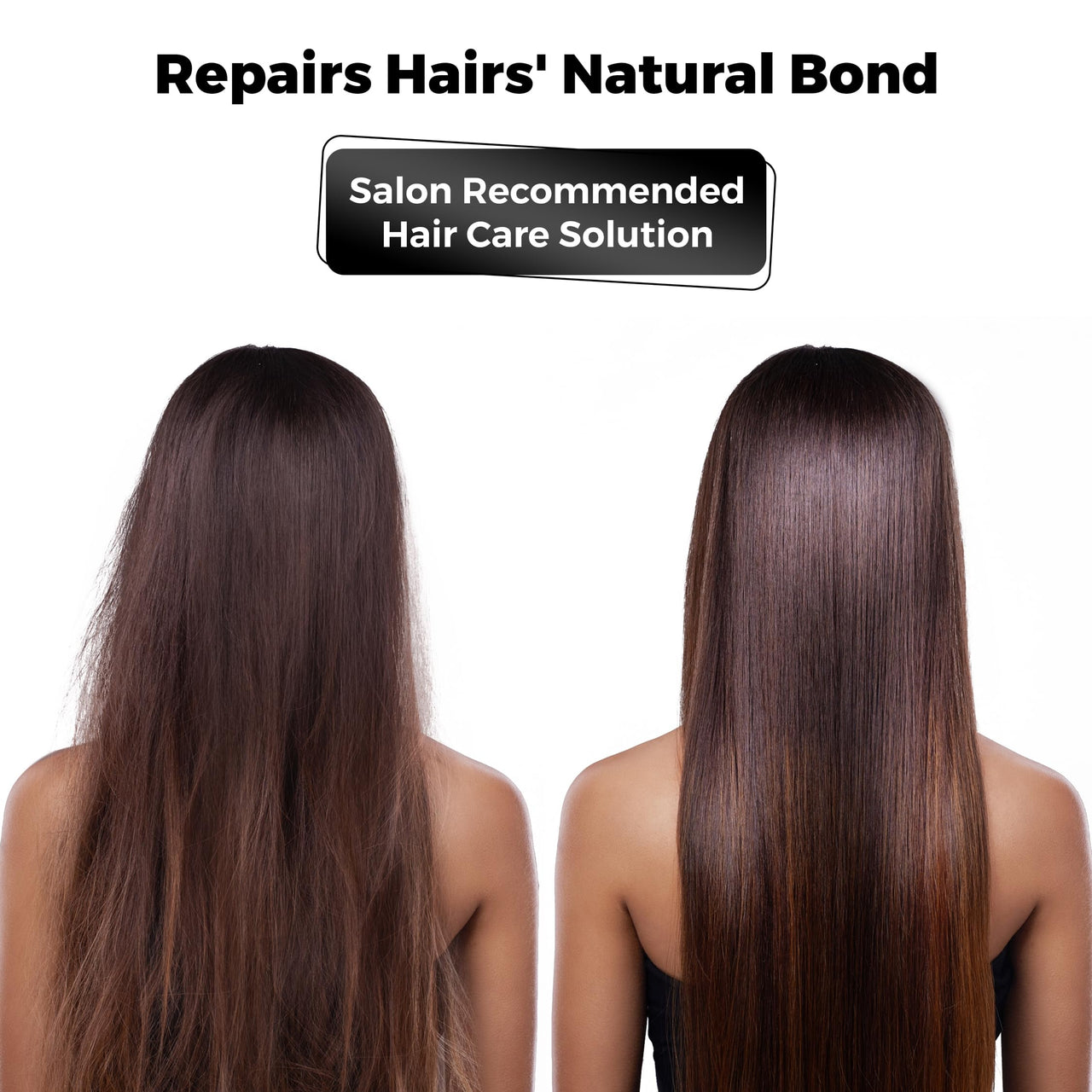 Brillare ‘Terabond’ Bond Repair Shampoo | With Vegan Keratin + Peptides | 100% Damage Repair in 1 Wash | 17X Smoother, Softer, Frizz Free Hair | Repairs Dry, Heat & Chemically Treated Hair (200 ml)