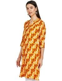 Karigari by Unlimited Women's  Rayon Classic Kurta
