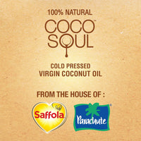 Coco Soul Cold Pressed Natural Virgin Coconut Oil, 500 ml + Coco Soul Cold Pressed Natural Virgin Coconut Oil, 1 L with Free 250 ml Pack