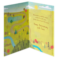 American Greetings Anniversary Card for Wife (Life is a Trip)