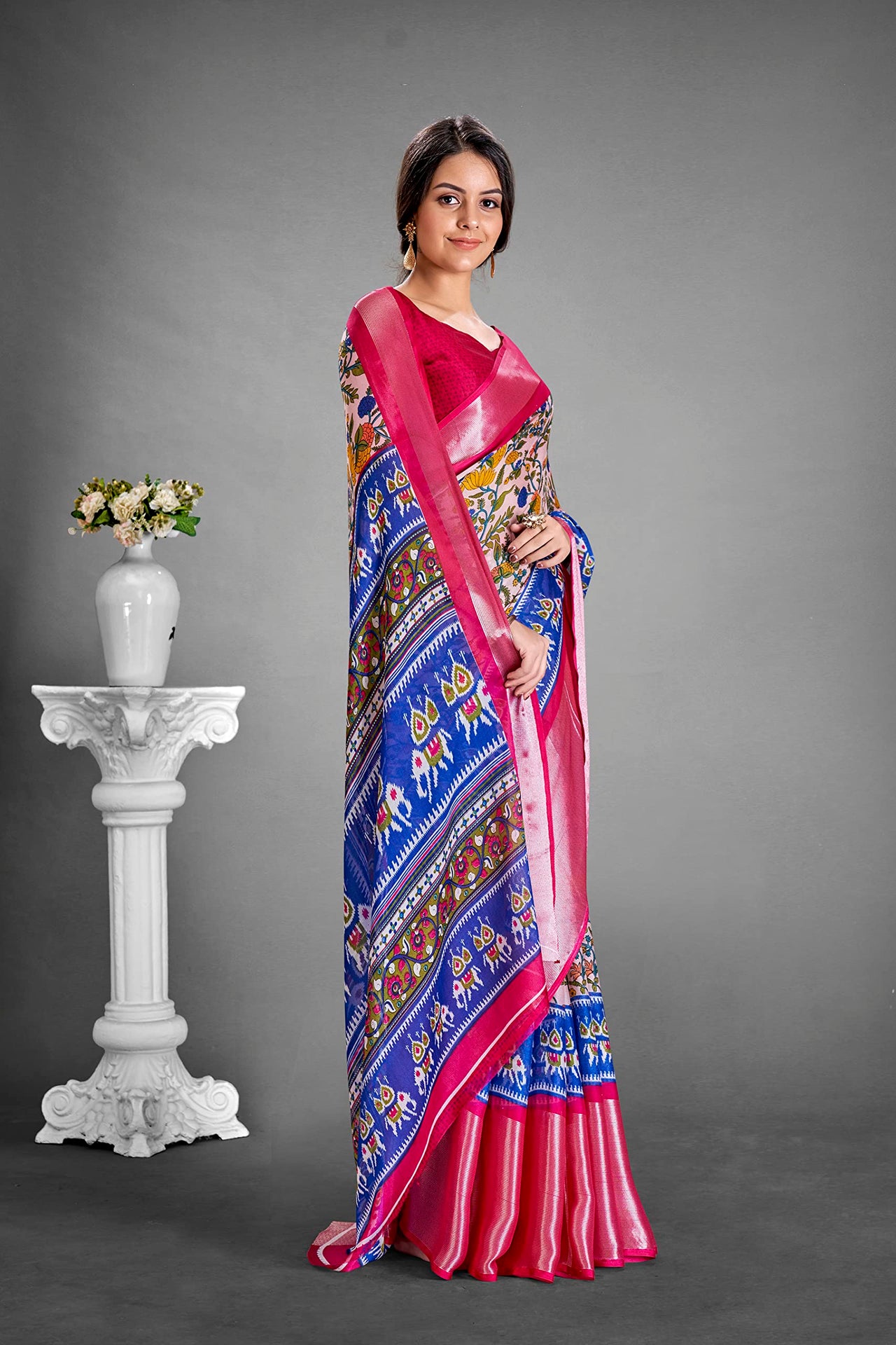 Amazon Brand - Myx Women Women Saree