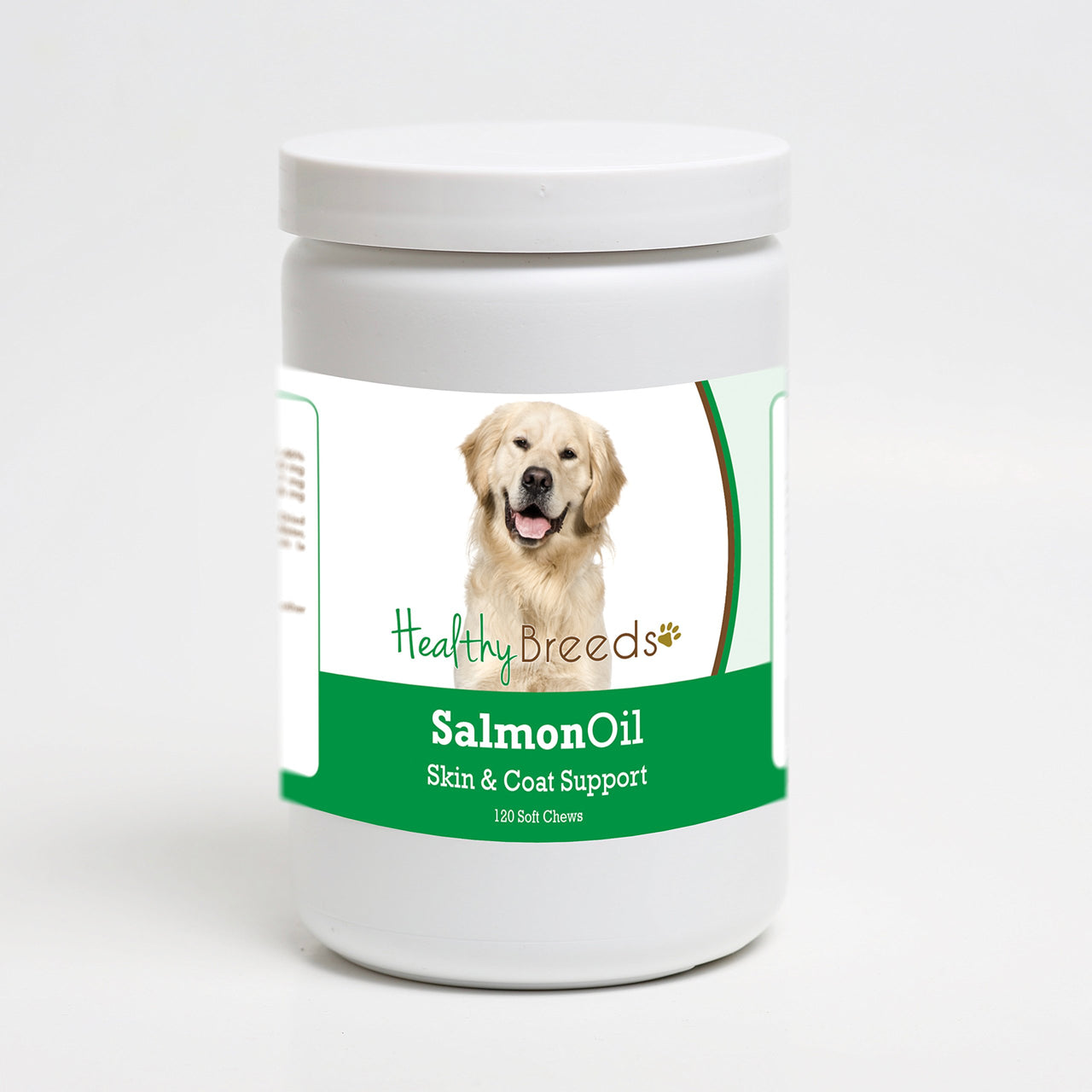 Healthy Breeds Golden Retriever Salmon Oil Soft Chews 120 Count