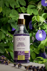 Otrix French Lavender Body Wash, 290ml – Calming Shower Gel with Natural Ingredients – Aromatherapy Formula for Relaxation and Hydration – Sulfate and Paraben Free