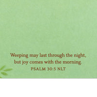 Hallmark DaySpring Religious Sympathy Card (Better Place) Better Place