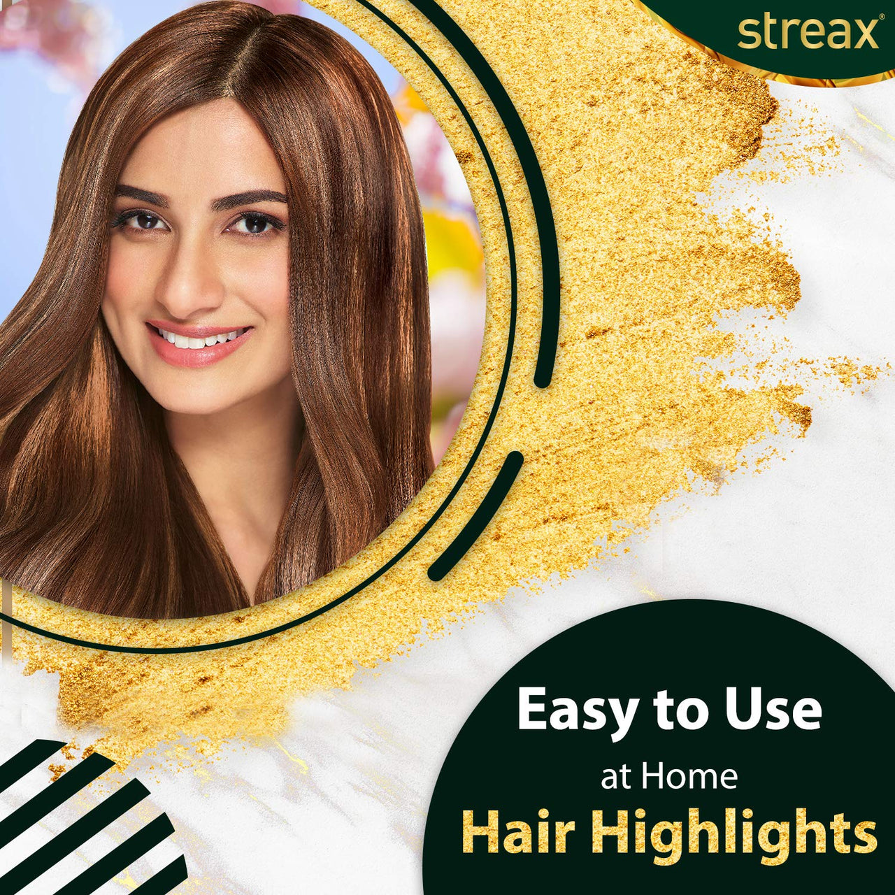 Streax Ultralights Hair Color Highlighting Kit for Women & Men, 60ml (Pack of 3) | Gem Collection - Soft Blonde| Contains Walnut & Argan Oil | Shine On Conditioner | Longer Lasting Highlights