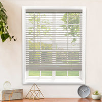 CHICOLOGY Blinds for Windows , Mini Blinds , Window Blinds , Door Blinds , Blinds & Shades , Camper Blinds , Mini Blinds for Windows , Horizontal Window Blinds , Gloss Gray, 12