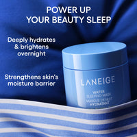 Laneige Water Sleeping Mask for Face(AD) | Hydrating Overnight Face Mask for Refreshed and Glowing Skin | Lightweight Gel Texture with Moisture Wrap | Smooth Skin Night Cream | Korean Skincare | 70 ml