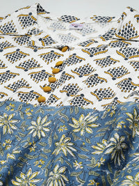 Yash Gallery Women's  Viscose Rayon Floral Anarkali Kurta for Women