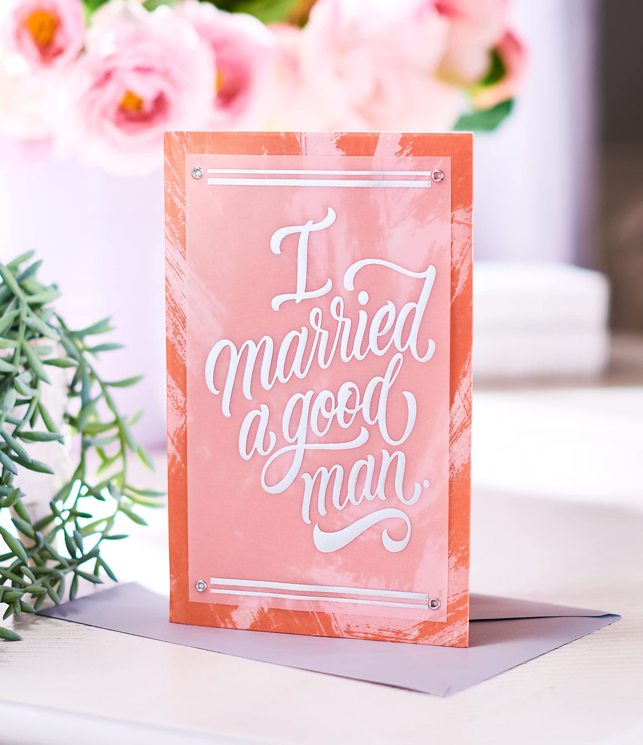 American Greetings Anniversary Card for Him (The Best In Me) Bold Ltg