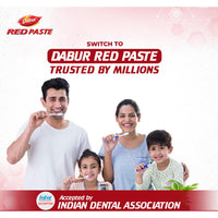 Dabur Red Toothpaste - 100g | World's No.1 Ayurvedic Paste | Provides Germ Protection, Cavity Protection, Plaque Removal | Prevents Gum Bleeding, Yellow Teeth, Toothache, Bad Breath