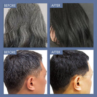 ThriveCo Coloring Shampoo, Dark Brown | 5-Minute Quick Color | 100% Grey Coverage | Pack of 4 X 20 ml | Ammonia Free | Long Lasting Color, Glossy Hair | With Hyaplex™ |80 ML