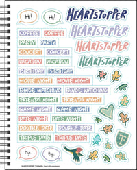 Heartstopper 16-Month 2023–2024 Weekly/Monthly Planner Calendar with Bonus Stickers