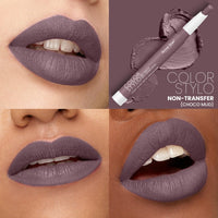 Seven Seas Color Stylo Non Transfer Matte Crayon Lipstick Matte Finish | Waterproof | Long Lasting | Lasts Up to 24 hours (Choco Mud)