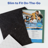 Avery Corner Lock Document Sleeves for 3 Ring Binders, 1 Sage Green Plastic Sleeve (47836) 1 Cover