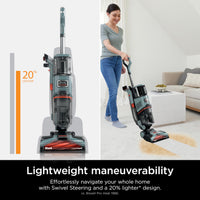 Shark EX201 CarpetXpert Upright Carpet, Area Rug & Upholstery Cleaner with StainStriker, Built-in Spot & Stain Cleaner, Perfect for Pets, Deep Cleaning & Tough Stain Removal, Carpet Shampooer, Cyan Shark CarpetXpert with StainStriker