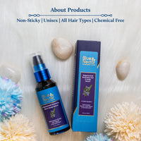 Blue Nectar Rosemary Hair & Scalp Serum for Women & Men | Advanced Hair Growth Serum for Dry & Frizzy Hair | with Plant Based Keratin (17 Herbs, 50ml)