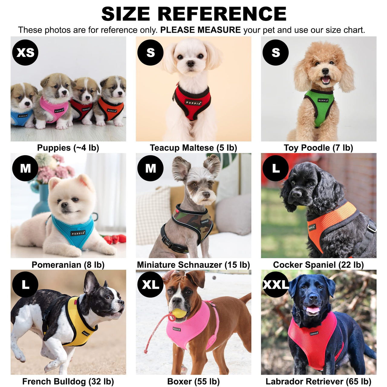 Puppia Soft Dog Harness No Choke Over-The-Head Triple Layered Breathable Mesh Adjustable Chest Belt and Quick-Release Buckle, Camouflage, X-Small