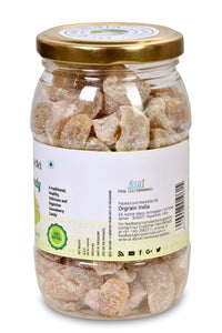 Orgrain India Amla Candy 250g, Pushkar Raj Gulkand 300g with Stevia Leaves Powder 100g (Pack of 3)