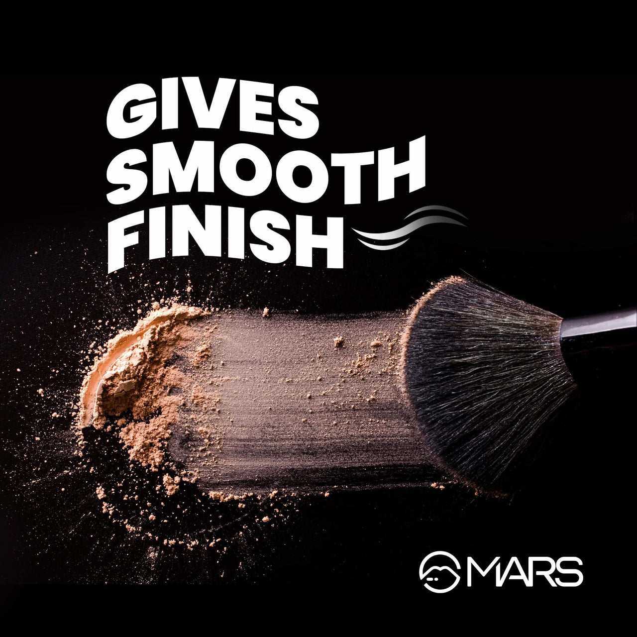 MARS Loose Powder, Matte Liner Black, Brown