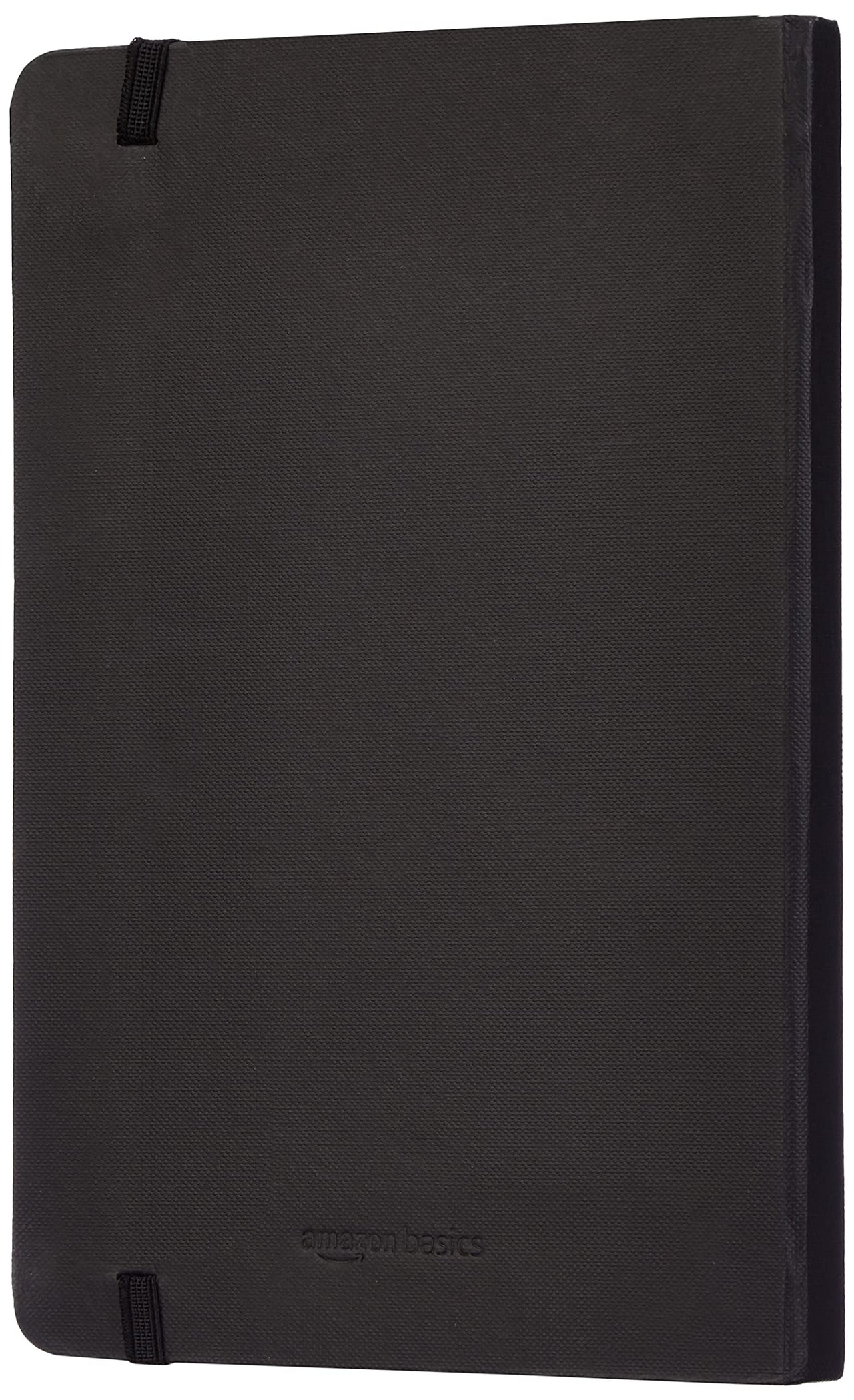 Basics Classic Notebook, Line Ruled, 240 Pages, Black, Hardcover, 5 x 8.25-Inch