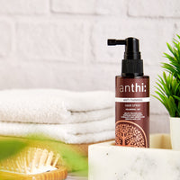 anthi: Anti-Hair Thinning Hair Spray, Hair Thickening And Volume Boosting, Stimulates Hair Growth, Plant-Origins Hair Spray, 60 Ml, 180 Grams