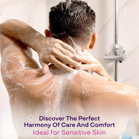 VCare Goat Milk Soap For Women & Men with Vitamin C Argan Oil for Deep Exfoliation and provides hydration | Sulfate & Paraben Free Bathing Soap Bar - 125 gms (Pack of 3)