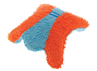Chuckit Indoor Fetch Squirrel Dog Toy (9 Inch), Orange and Blue Orange & Blue Fumbler