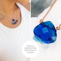 SoulKu Soul Shine Handmade Necklace, Empowering Jewelry With Healing Crystal, Inspirational Jewelry For Women, Mom & Sister, 2