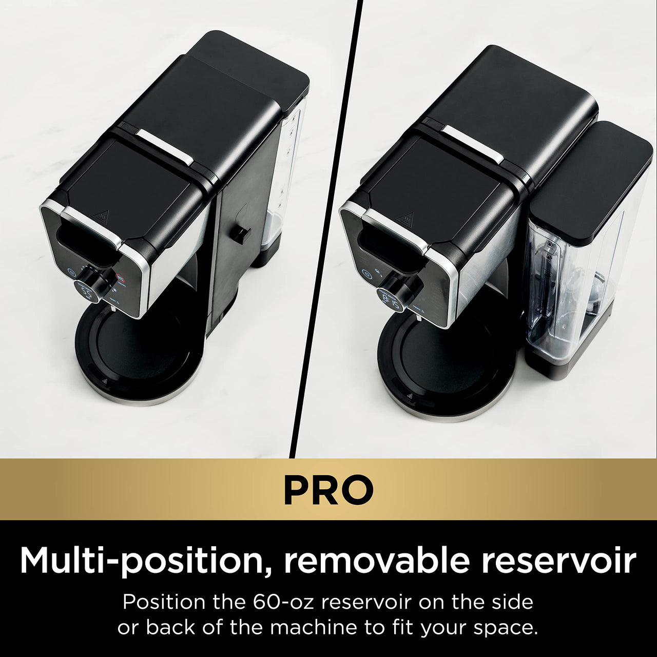 Ninja Drip Coffee Maker With K Cup Combo, DualBrew Pro Specialty Coffee System, Coffee Machine Compatible with K-Cup Pods, 12 Cup Single Serve Coffee Makers with Paper Filter, CFP301 Frother + Paper Filter