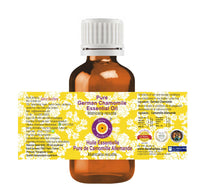 Deve Herbes Pure German Chamomile Essential Oil (Matricaria recutita) Steam Distilled 2ml