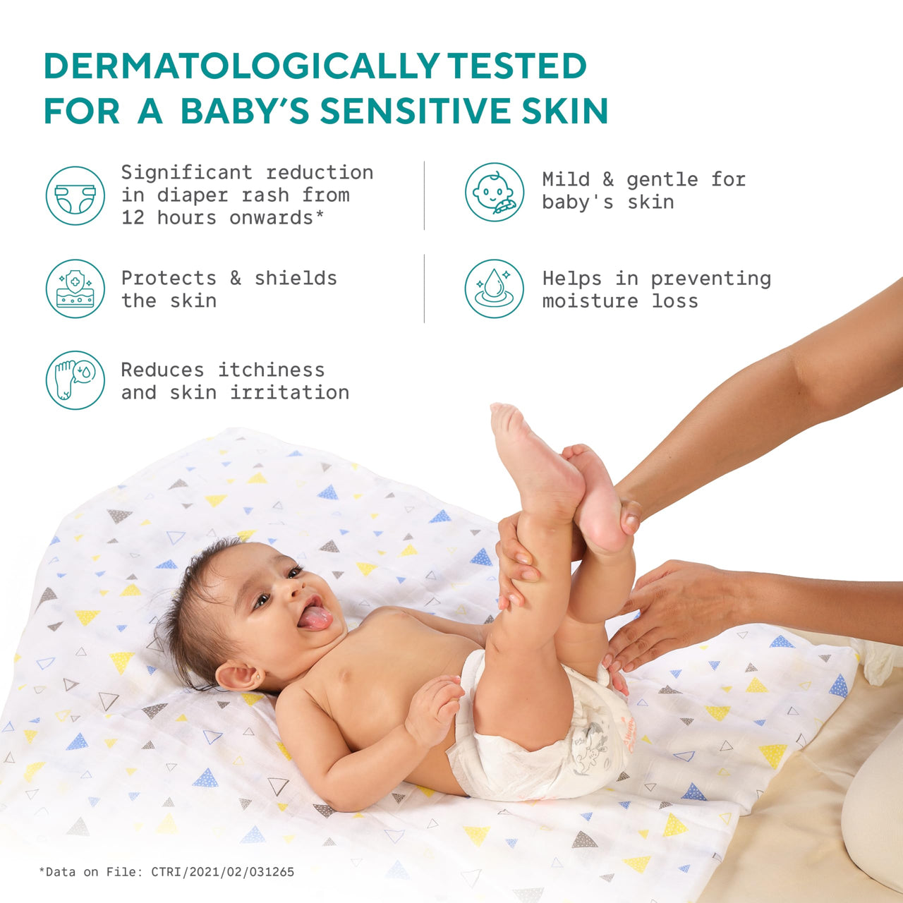 EQUALSTWO Baby Care Combo of Massage Oil (100ml) + Baby Wash (200ml) + Baby Moisturizer (200ml), All Skin Types, Hypoallergenic & Dermatologically Tested, Pack 3