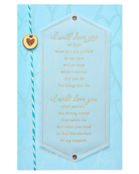 American Greetings Romantic Birthday Card (I Will Love You) I Will Love You