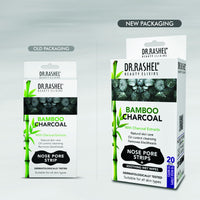 DR.Rashel Nose Pore Strips| Deep Cleansing Nose Strips For Instant And Painless Blackheads Removal 20 PCS (Bamboo Charcoal)