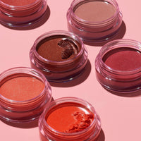 e.l.f. Luminous Putty Blush, Putty-to-Powder, Buildable Blush With A Subtle Shimmer Finish, Highly Pigmented & Creamy, Vegan & Cruelty-Free, Maui