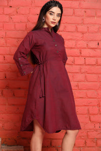 DHRUVI TRENDZ Kurti for Women || Soft Cotton Plain Long Straight Kurtis for Girls || Stitched Collar Kurta || Ideal for Office || Casual || Collage || Festival Wear Kurtis for Ladies