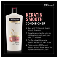 Tresemme Shampoo, Keratin Smooth, 650Ml