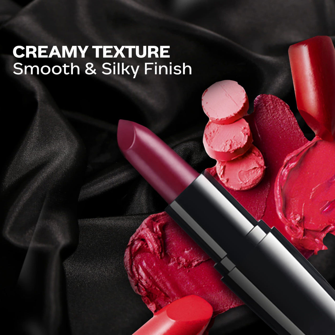 FACESCANADA Weightless Creme Finish Lipstick - Sweet Mocha (Brown), 4G | Creamy Finish | Smooth Texture | Long Lasting Rich Color | Hydrated Lips | Vitamin E, Jojoba Oil, Shea Butter, Almond Oil