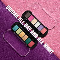 Lakmé Elle18 Shimmery Eyedrama Powder Palette 01Sassy, 1 Count,Multicolor