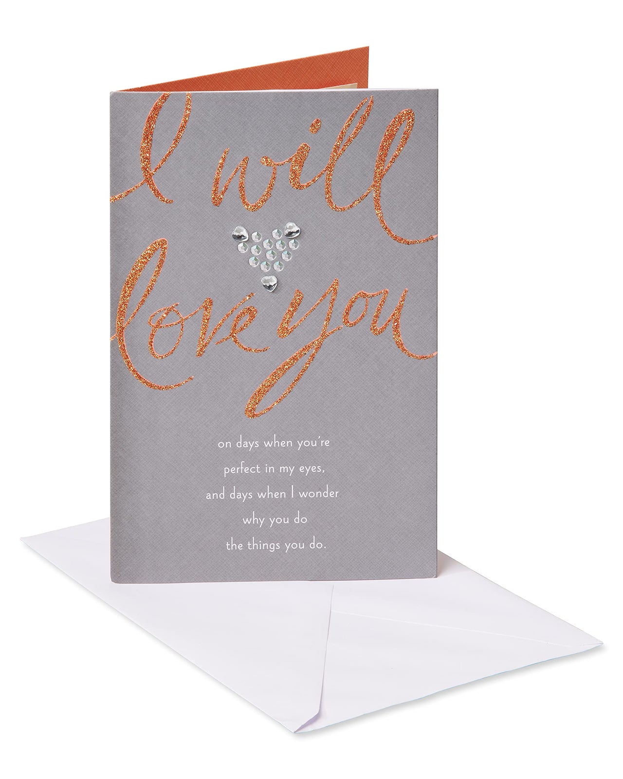 American Greetings Romantic Anniversary Card (I Will) I Will