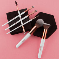 RENEE All In 1 Professional Makeup Brush Set of 6, Premium Easy To Hold & Precise Application For Face, Eyes & Brows | Cruelty Free & Uniquely Designed Super Soft Bristles For Unparalleled Precision