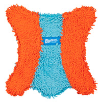 Chuckit Indoor Fetch Squirrel Dog Toy (9 Inch), Orange and Blue Orange & Blue Fumbler