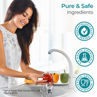 LuvLap Baby Liquid Cleanser Refill pack- 500ml, For cleaning feeding bottle, cutlery, toys, fruits & vegetables, Kills 99.9% Germs, pH Balanced Dermatologically tested formula, No harsh chemicals