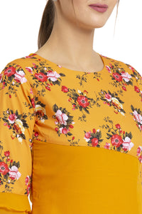 ALC Creation Women's  Crepe A-line Kurta