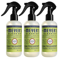 MRS. MEYER's CLEAN DAY Room and Air Freshener Spray, Non-Aerosol Spray Bottle Infused with Essential Oils, Lemon Verbena, 8 fl. oz - Pack of 3 8 Fl Oz (Pack of 3)