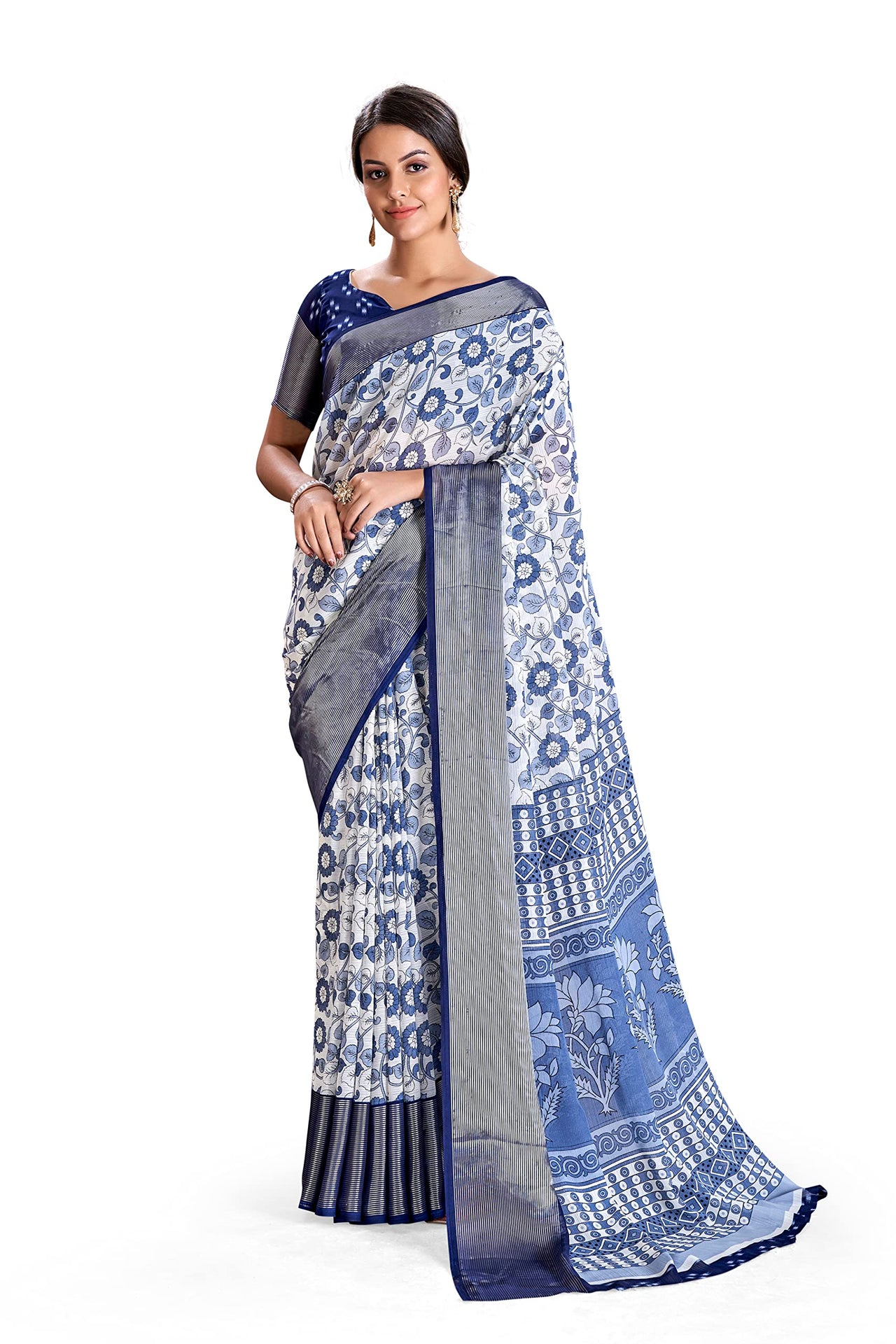 Amazon Brand - Tavasya Women Women Saree