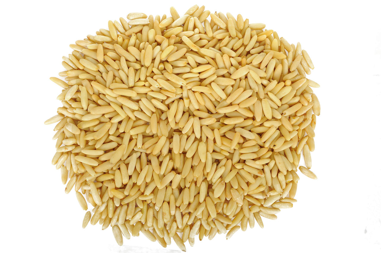 Berries And Nuts Premium Pine Nut Kernels | Chilgoza Magaz Giri, Giri Magaz | 200 Grams | 1 Bottle of 200 Grams