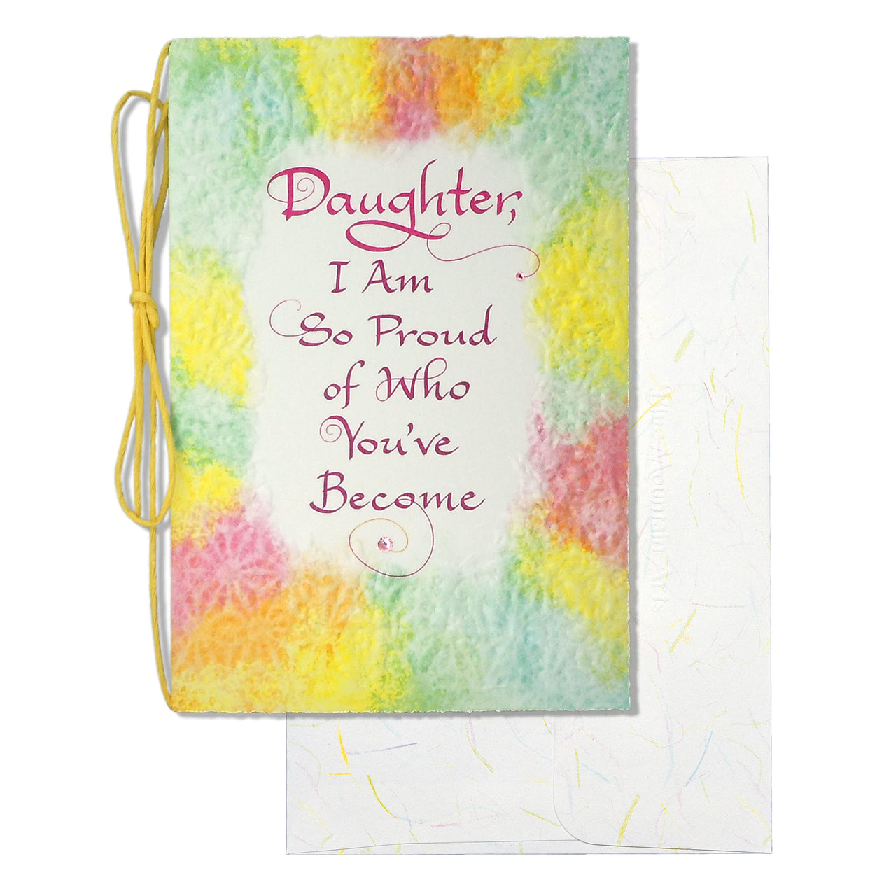 Blue Mountain Arts Daughter Card—Birthday, Just Because, Graduation, Holiday, or Any Occasion Card for Her (Daughter, I Am So Proud of Who You’ve Become) pastels